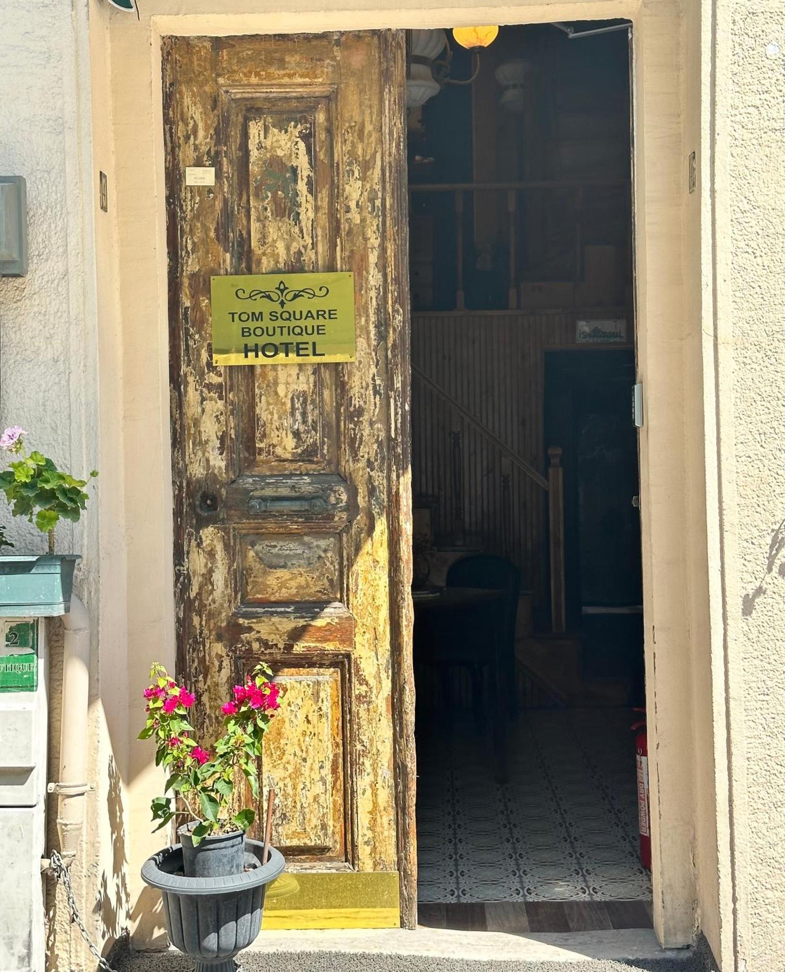 Tom Square Boutique Hotel Istanbul Exterior photo
